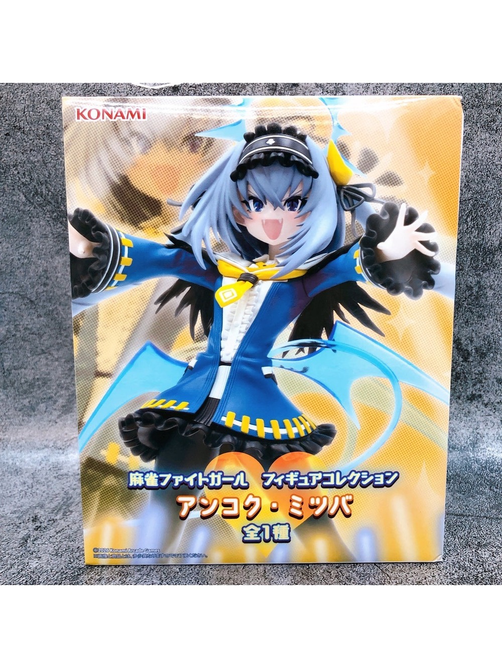 Konami Mahjong Fight Girl Ankoku Mitsuba Figure Collection - Dynamic Anime Figur